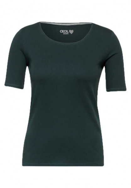 Cecil Basic T-Shirt in Unifarbe