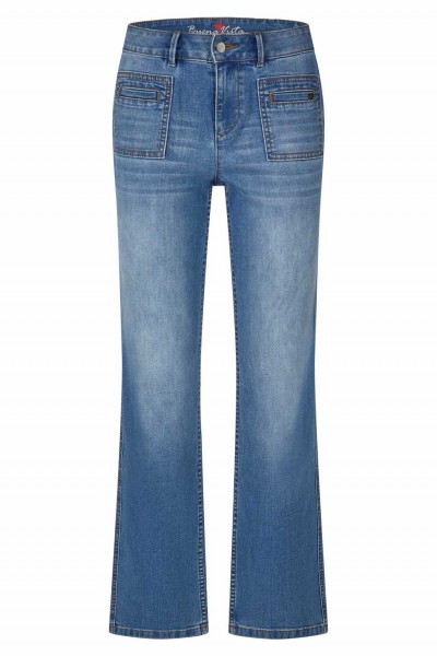 Buena Vista Jeans Stella-Zip straight stretch denim