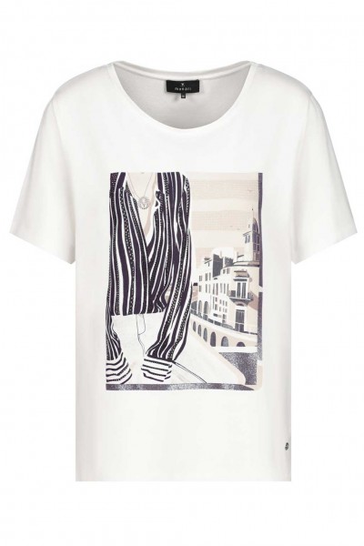 Monari T-Shirt mir Biarritz-Print