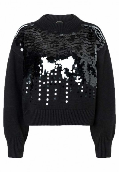 More &amp; More Pullover mit Pailletten