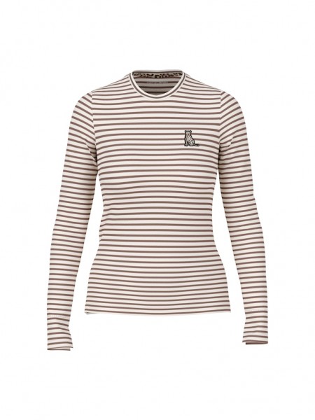 Marc Cain Sports Longsleeve mit Ringelmuster