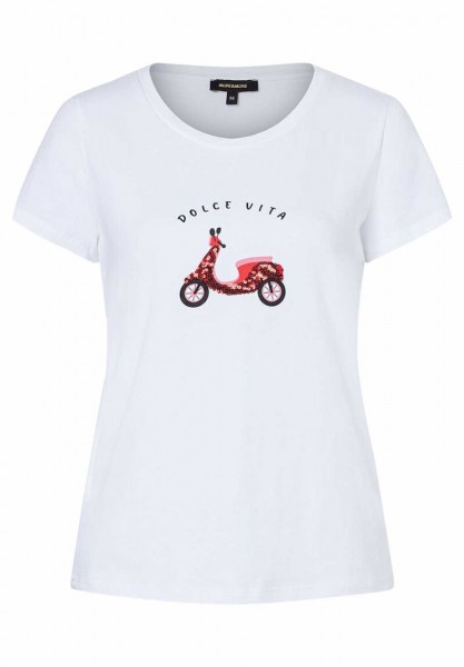 More &amp; More T-Shirt mit Pailletten-Roller