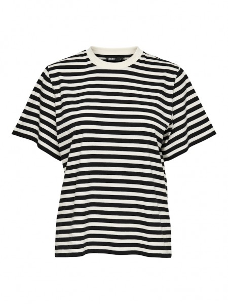 Only ONLLIVINA S/S STRIPE TEE JRS NOOS