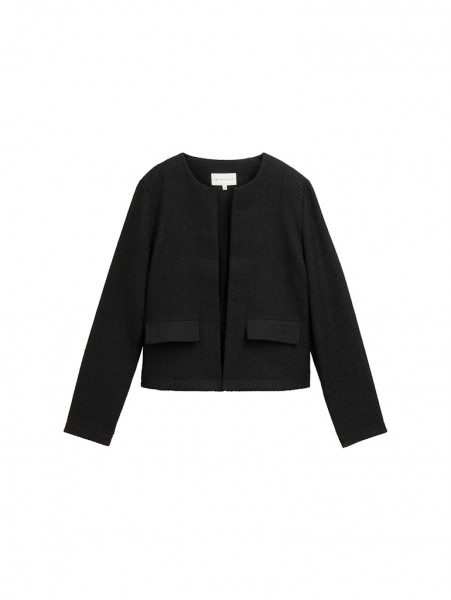 Tom Tailor Bouclé Blazer-Jacke