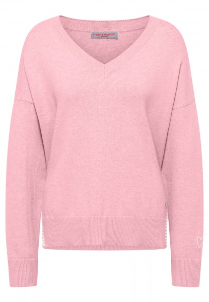 Frieda &amp; Freddies Pullover mit V-Ausschnitt