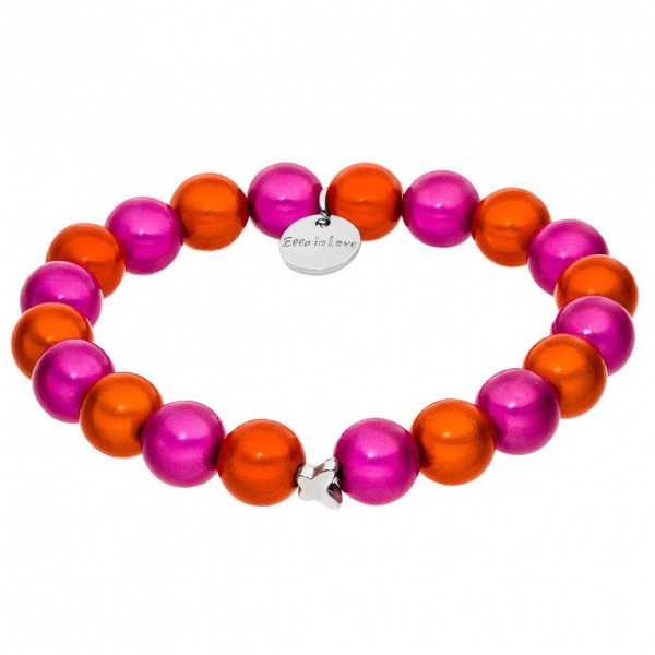 Ella in Love Armband 10 mm Campari