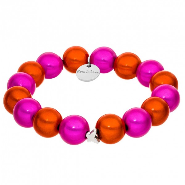 Ella in Love Armband 12 mm Campari