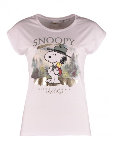 Zabaione T-Shirt mit Snoopy Print