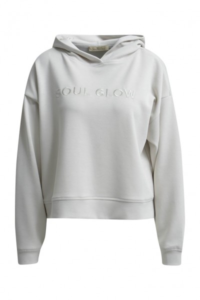 Smith &amp; Soul Clean Hoodie with metallic embroidery