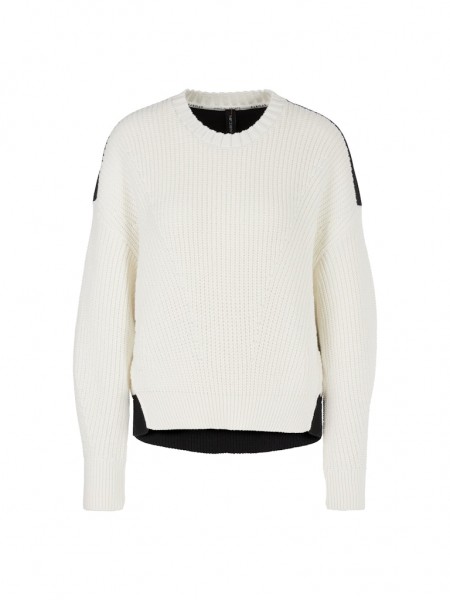 Marc Cain Sports Strick-Sweater im DIY-Style