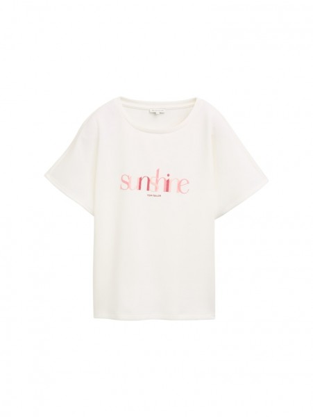 Tom Tailor Loose Fit T-Shirt mit Print