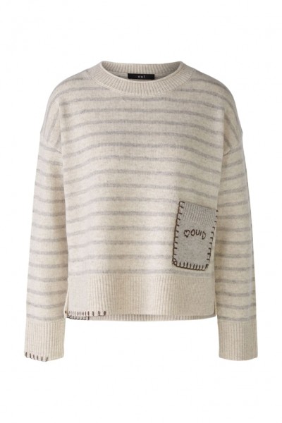 Oui Pullover mit Wolle