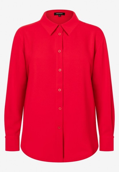 More &amp; More lange Bluse soft red Frühjahrs-Kollektion