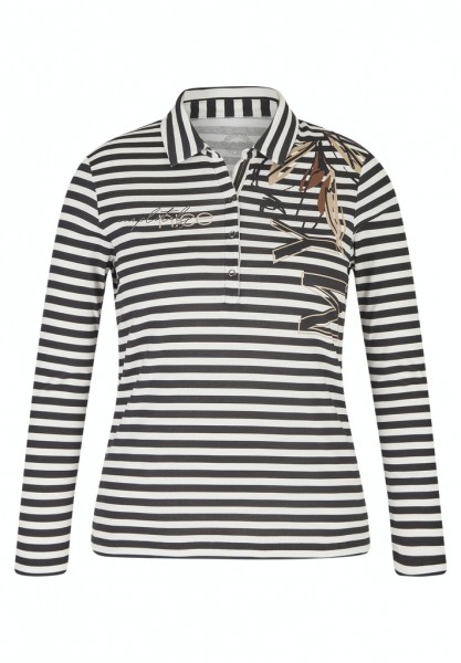Rabe Selection Langarmshirt mit Polo-Kragen | T-Shirts | T-Shirts & Tops |  Damenmode | Schmitz Das Modehaus