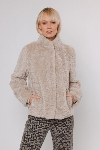 Rino &amp; Pelle Jacke Fauxfur Kion