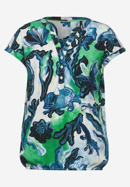 Cecil Print Viskose Bluse