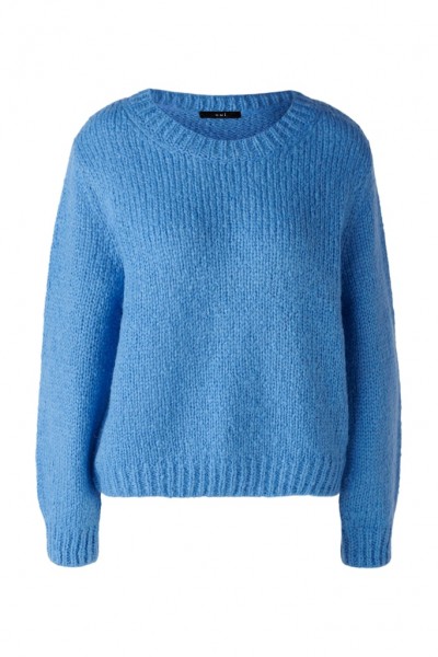 Oui Pullover mit Wolle und Mohair