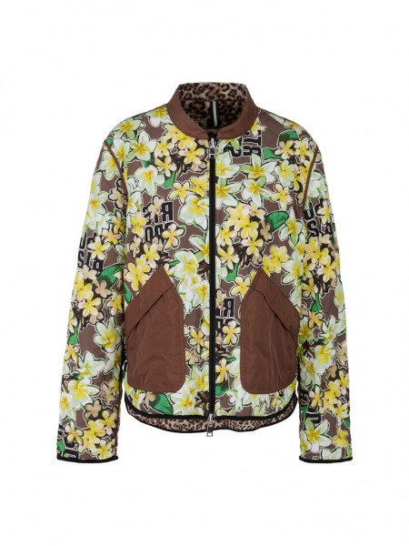 Marc Cain Sports Wendejacke mit Print &quot;Rethink Together&quot;