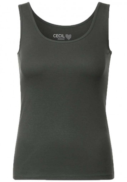 Cecil Basic Top in Unifarbe