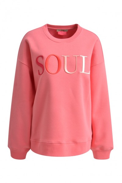 Smith &amp; Soul Sweatshirt with 3D embroidery