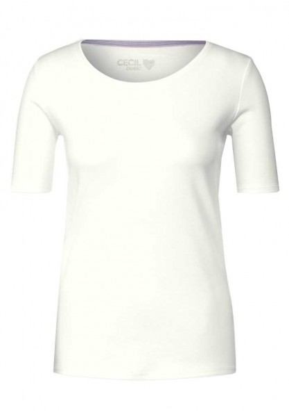 Cecil Basic T-Shirt in Unifarbe