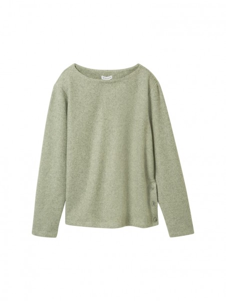 Tom Tailor Geripptes Sweatshirt