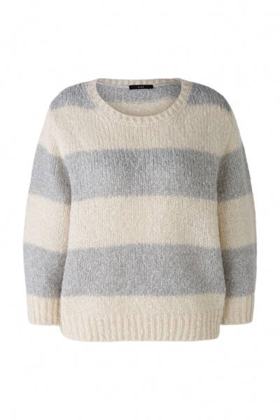 Oui Pullover mit Wolle und Mohair