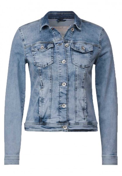 Cecil Hellblaue Jeansjacke