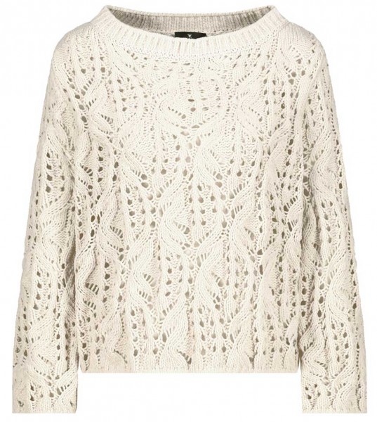 Monari Pullover Ajourmuster