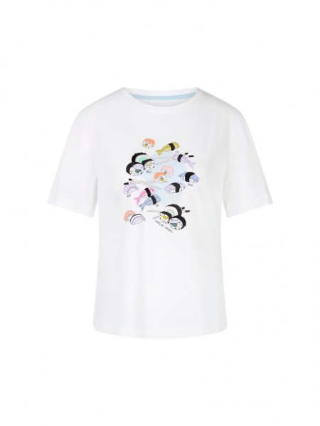 Marc Cain Sports T-Shirt mit Sushi-Applikation