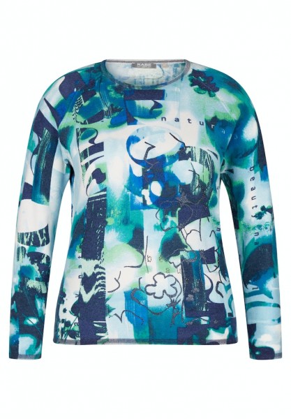 Rabe Pullover mit All-Around-Print