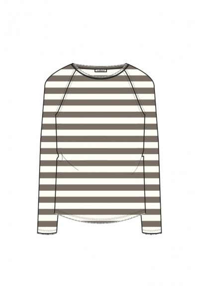 Smith &amp; Soul Basic Sweat Raglan Striped