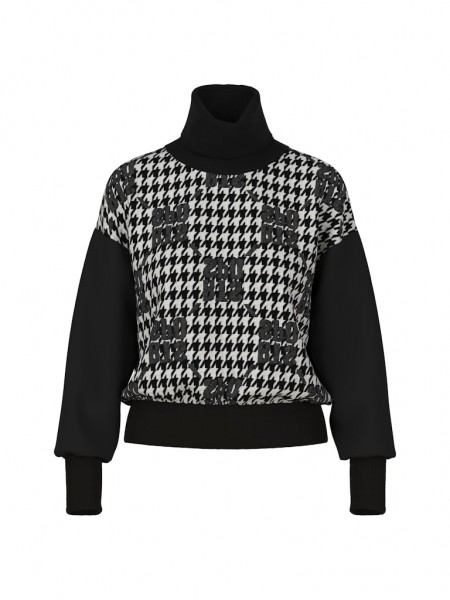 Marc Cain Sports Chickcheck-Sweater