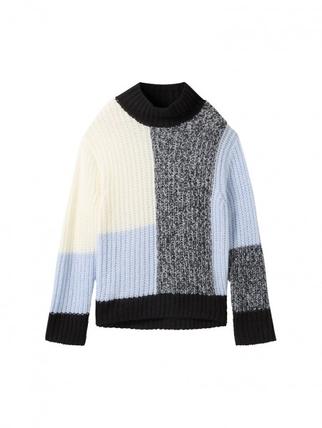 Tom Tailor Gemusterter Strickpullover