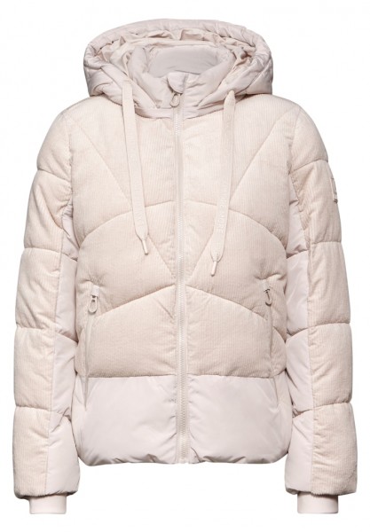 Cecil Cord-Mix Puffer Jacke