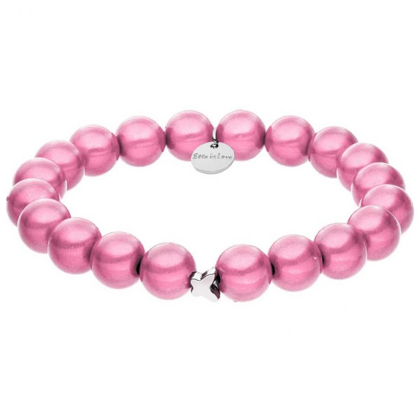 Ella in Love Armband 10 mm Rosado