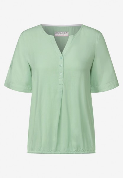 Cecil Unifarbene Basic Bluse