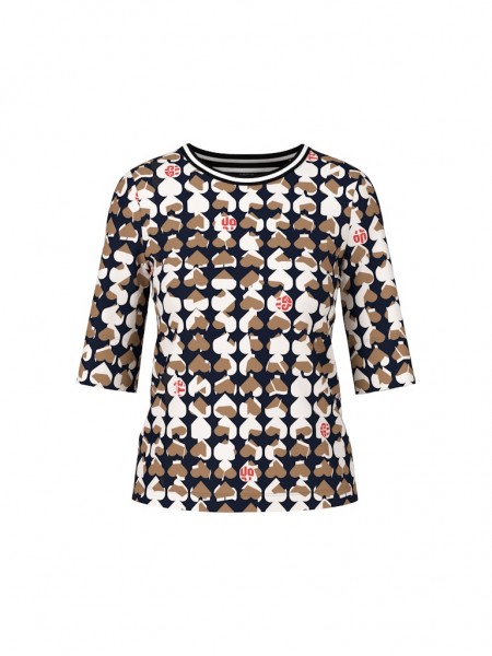 Marc Cain Sports T-Shirt mit Heartbreaker-Print